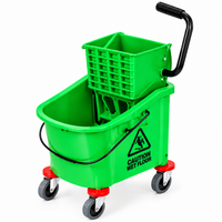 Plastic Bucket & Wringer 36L Econo