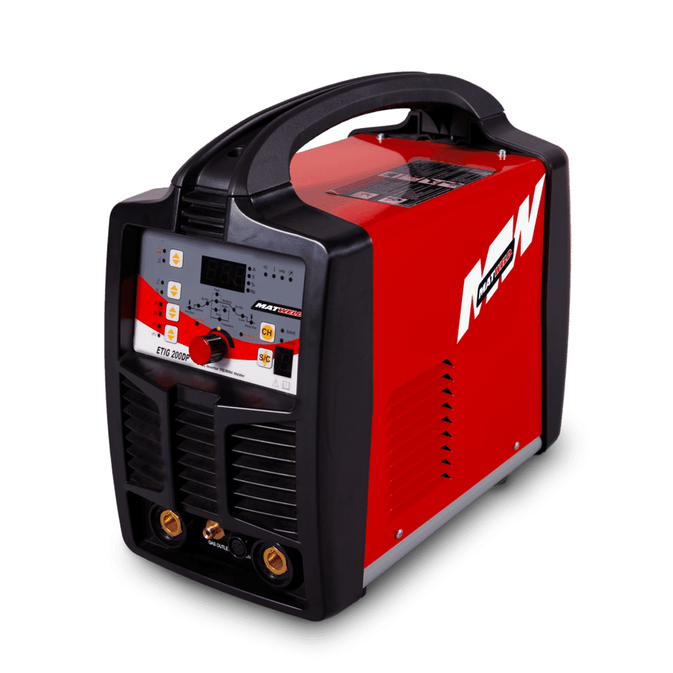 Matweld TIG Welder DC High Freq 200Amp 220v