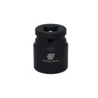 Impact Socket Hex 1/2dr Cr-Mo