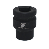 Impact Socket Hex 3/4dr Cr-Mo