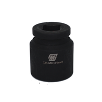 Impact Socket Hex 3/4dr Cr-Mo