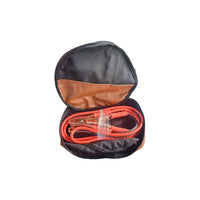 Booster Cable set in faux Leather bag