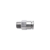 Metal PU Push on Connector Straight Male Thread BSP