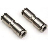 Metal PU Push on Connector Straight