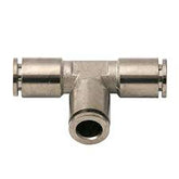 Metal PU Push on Connector Tee