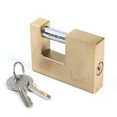 Insurance Padlock Brass 80mm