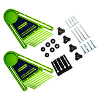 Feather Board 120mm 2 piece set Multipurpose incl Fixings