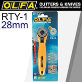 OLFA RTY-1 Rotary Cutter 28mm Blade