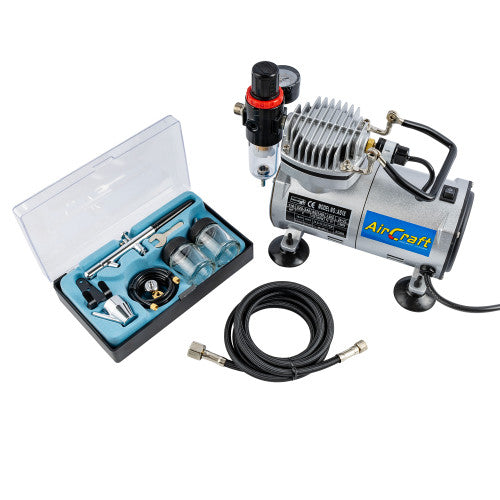 Air Brush Compressor kit with brush and hose