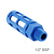 Plastic Silencer Blue