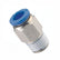 PU Push on Connector Straight Male Metric Thread