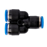 PU Push on Connector Y Joint
