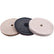 Buff Wheel 3pc 150mm Set White, Denim and Sisal