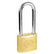 Brass Padlock Long Shackle Tri-Circle