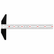 General Purpose T-Square Anodised Aluminium