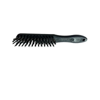 Welders wire Brush 4 row Stainless Steel Plastic handle