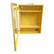 Lock out Station Cabinet Yellow Metal 360x450x155mm