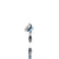 Solar Panel wash Broom Head 280mm with telescopic handle 2.5mt