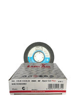 Steel Inox Cutting disc 115mmx1.0mmx22.23 A60X Razor Plus