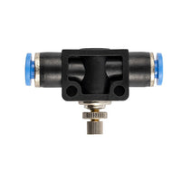 PU Push on Connector Flow Control Straight