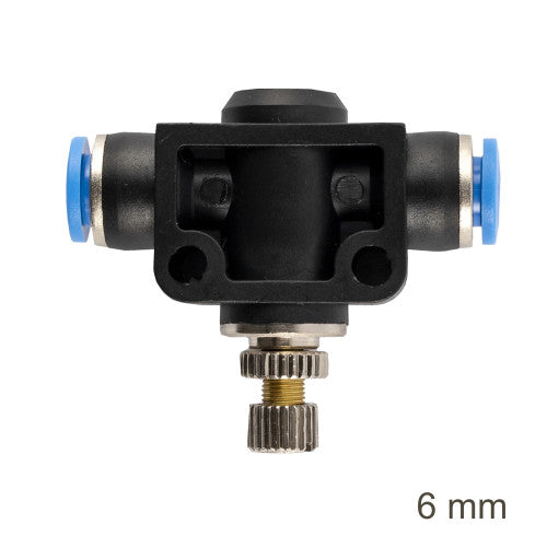 PU Push on Connector Flow Control Straight