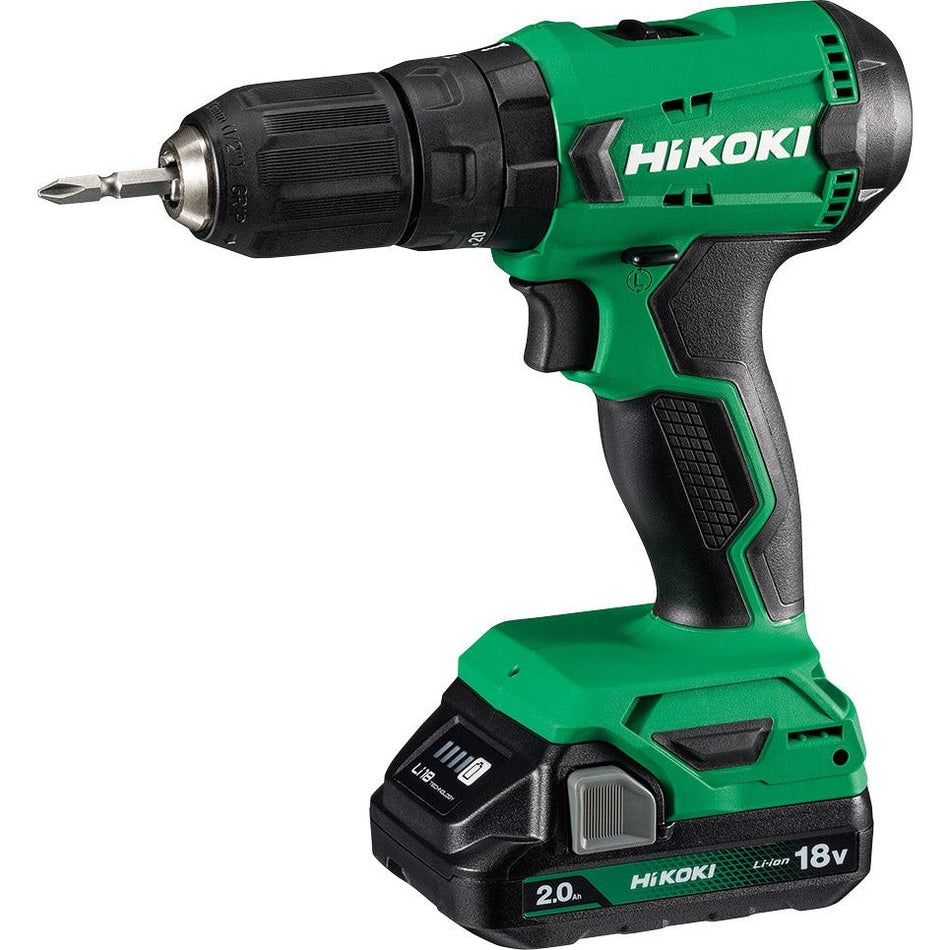 Hikoki DV18DA Cordless Impact Drill 18V 50Nm set 2.0Ah