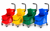 Plastic Bucket & Wringer 33L Maxi