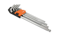 Allen Key Set 1.5-10mm Ball End Extra Long