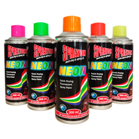 Sprayon Glow Fluorescent Spray Paints