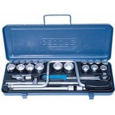Socket set 1/2" drive D19TMZ Gedore