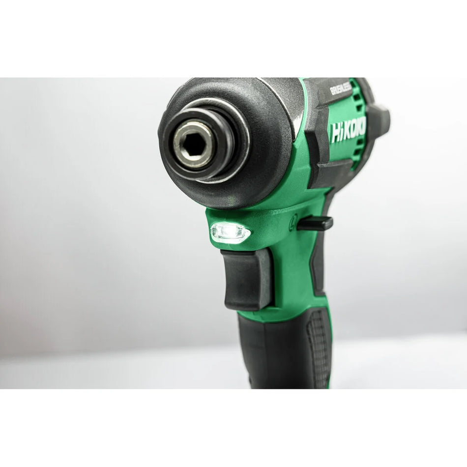 HiKOKI WH18DE Cordless Brushless Impact Driver 1/4 175Nm 18V