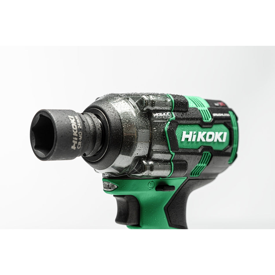 HiKOKI WR18DH Cordless Brushless Impact Wrench 1/2 345Nm 18V