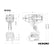 HiKOKI WR36DA Cordless Brushless Impact Wrench 3/4 1100Nm 36V