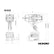HiKOKI WR36DB Cordless Brushless Impact Wrench 1/2 1050Nm 36V
