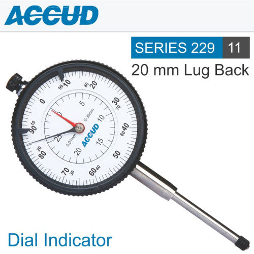 Accud Dial Indicator 0.01MM Series 229