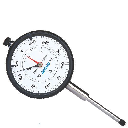 Accud Dial Indicator 0.01MM Series 229 Lug and Flat Back