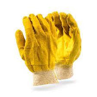 Glove Latex Yellow Comorex
