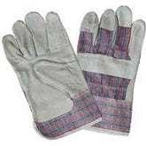 Candy Stripe Glove With Canvas Cuff