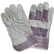 Candy Stripe Glove With Canvas Cuff