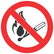 Prohibitory Safety Signs ABS Plastic 290mmX290mm