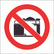 Prohibitory Safety Signs ABS Plastic 290mmX290mm