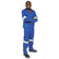 Overall 2pc conti suit Reflective Royal Blue Poly/Cotton