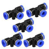 PU Push on Connector Tee