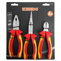 Plier set VDE 3pc 200mm Kendo